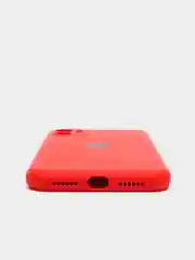 Красный чехол на iPhone 11, 13, 12, XR, Pro, Max, Mini, бархатный