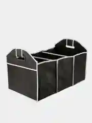 Складной ящик-органайзер в багажник, с 3-мя отделениями, 40 л, 50 х 32,5 см