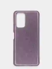 Голубой чехол Xiaomi Redmi Note 10 Pro, Сяоми Редми Нот 10 Про, блестящий