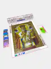 Красный алмазная мозаика вышивка 30 х 40 см "Иконы", без подрамника