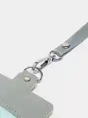 Зеленый бейдж с держателем для школьника/ чехол для пропуска, для карты