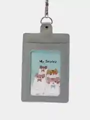 Зеленый бейдж с держателем для школьника/ чехол для пропуска, для карты