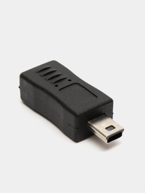 Переходник (адаптер) гнездо MicroUSB-штекер MiniUSB