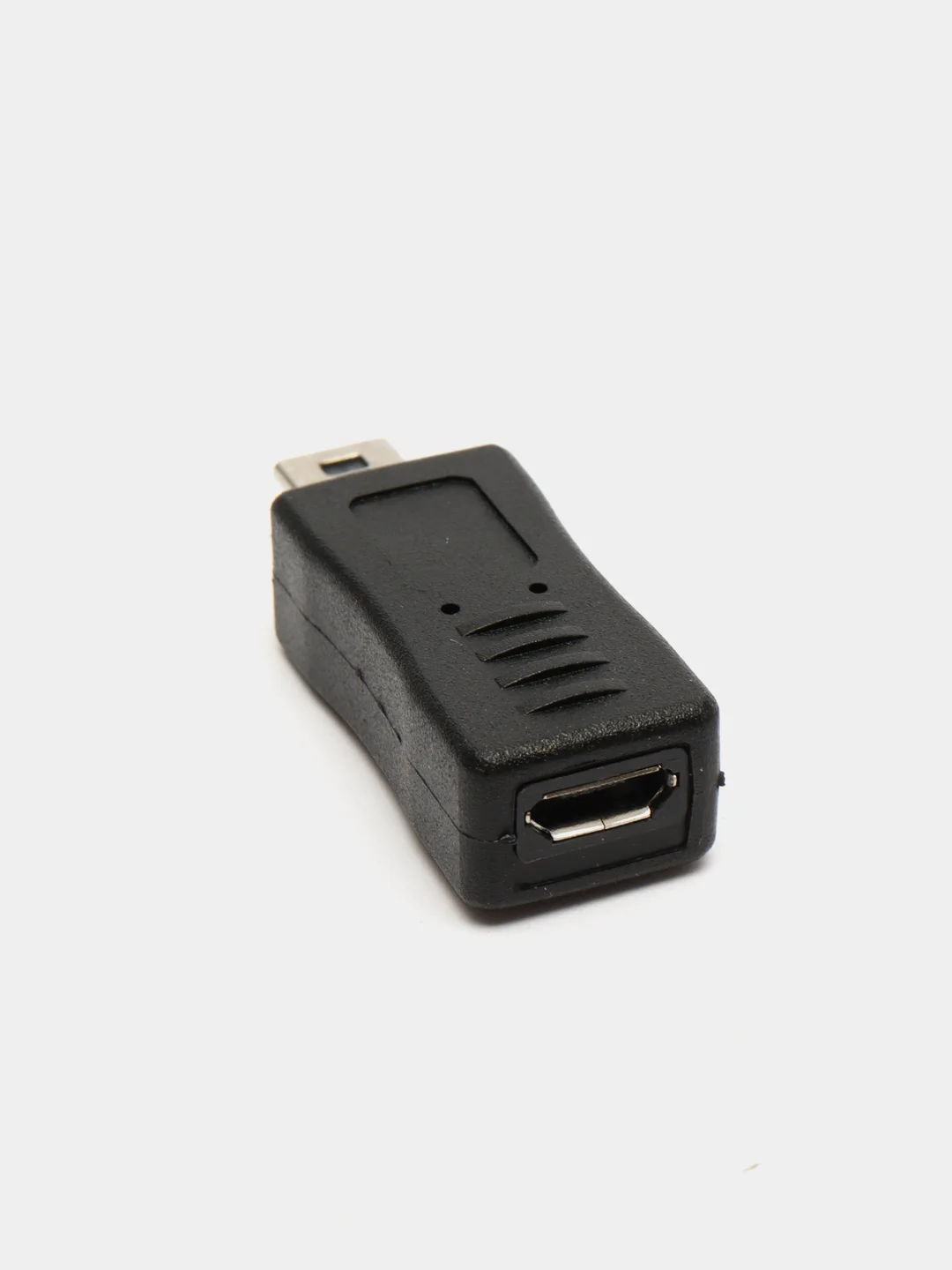 Переходник (адаптер) гнездо MicroUSB-штекер MiniUSB