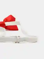Бабочка галстук Красный атлас