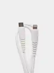 Кабель с быстрой зарядкой Maimi X39 для iPhone на 3А, 1 м, белый