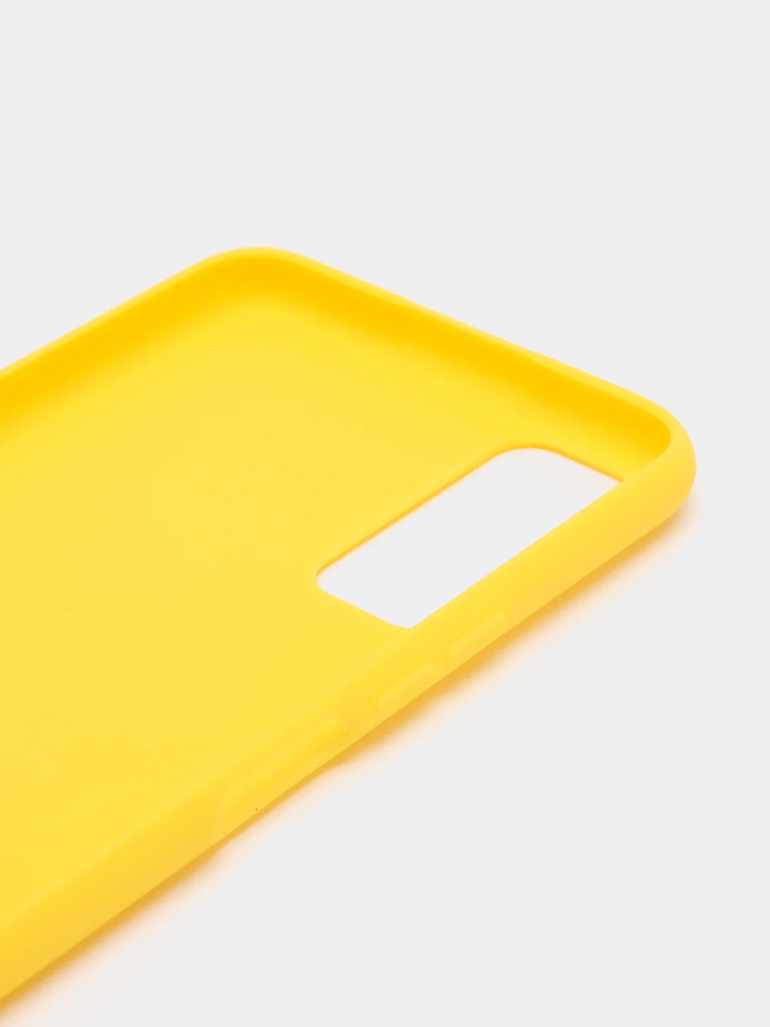 Желтый чехол силиконовый  Vivo Y17 / Y19 / Y20 / Y30 /