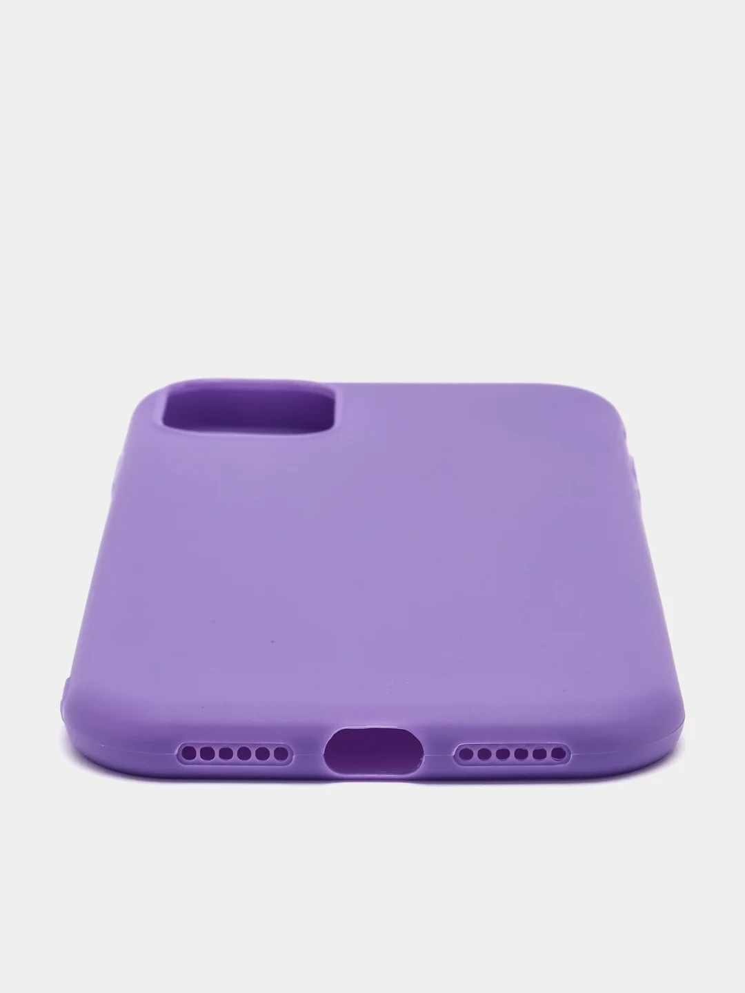 Лавандовый чехол iPhone 7/8 SE(2020), 7+/8+, XR, 11, 12 mini, 12/12 pro, 12 pro max, силиконовый