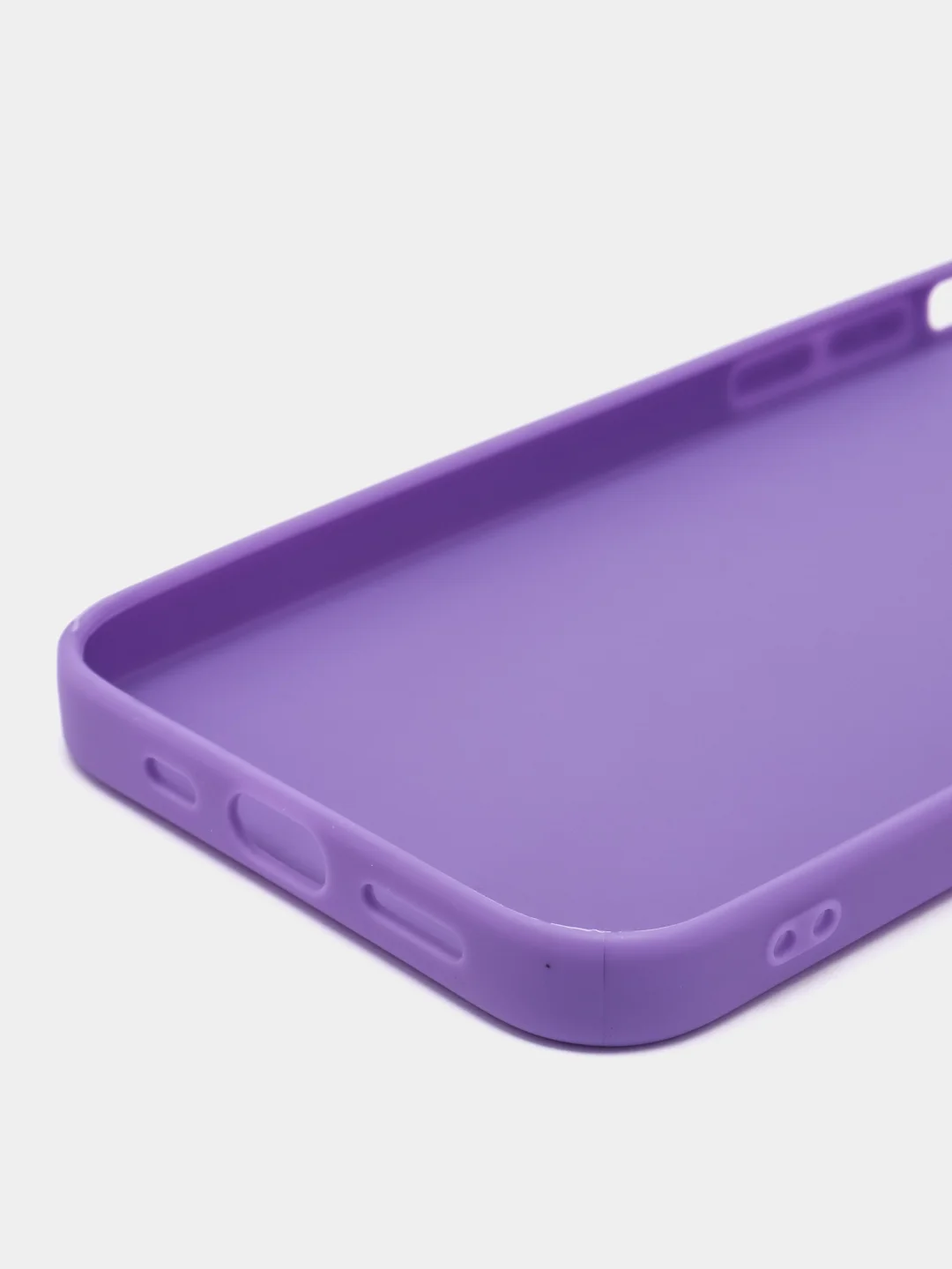Лавандовый чехол iPhone 7/8 SE(2020), 7+/8+, XR, 11, 12 mini, 12/12 pro, 12 pro max, силиконовый