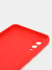 Красный чехол для Samsung Galaxy A02 / M02 2021 / A022F, силиконовый / Самсунг Галакси А02 / М02