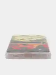 Светло-жёлтый чехол Samsung Galaxy S10, S10e, S10+ Plus, Галакси С10, С10е, С10+ силиконовый с рисунком