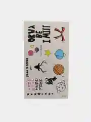 Татуировка временная переводная, 60*105 мм