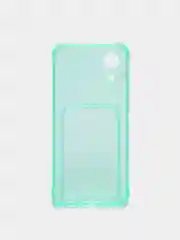 Зеленый чехол-накладка для телефона Samsung A50, А22 5g, A22 4g, A12, М32, a22S