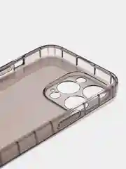 Чехол-накладка для iPhone 13 Pro, прозрачный, затемнённый, силиконовый