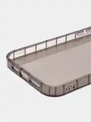 Чехол-накладка прозрачный на iPhone 13 Pro Max, затемнённый, силиконовый