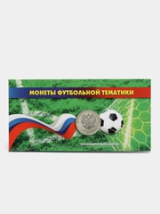 Набор из 3-х коллекционных монет: 25 рублей и банкноты 100 рублей, 2018 г
