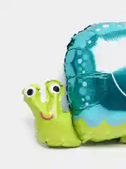 Голубой фольгированные шары "Насекомые"