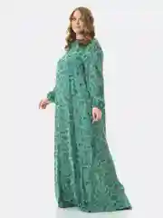 Бирюзовый платье большого размера