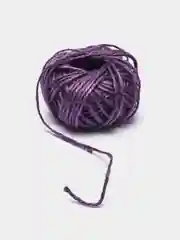 Фиолетовый шпагат джутовый, толщина 2 мм, длина 30 м