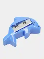 Синий точилка карманная фигурная