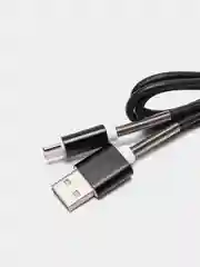 Черный кабель для зарядки Type-C