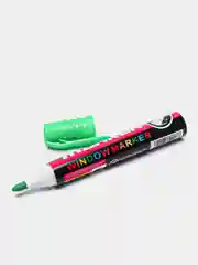 Салатовый маркеры меловые для стекла, 7 цветов, LED