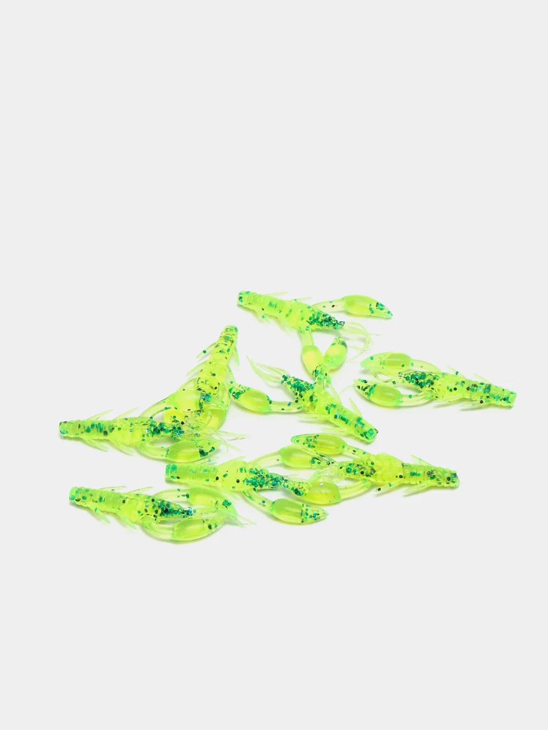 Лайм силиконовая приманка RAF, Dolive Craw (Рачок) 2.0, 50 mm, 8 шт