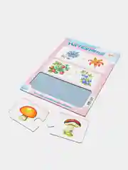 Розовый развивающие пазлы "Baby Step"  для малышей от 1+