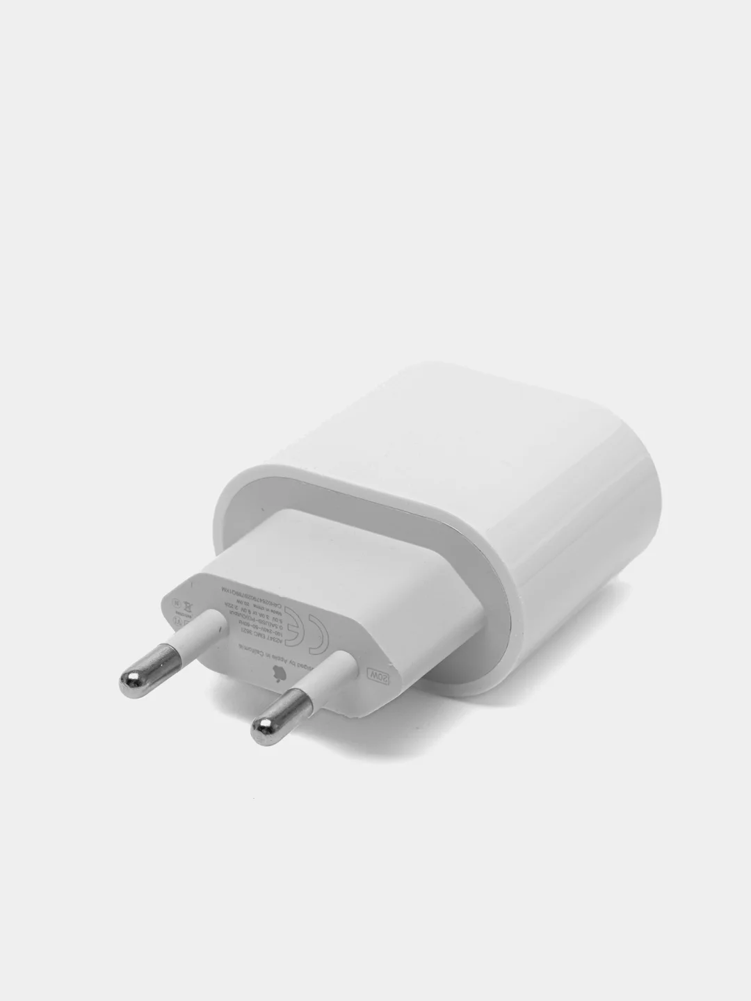 Адаптер питания для iPhone (Айфон), быстрая зарядка, Type-C, 20 W