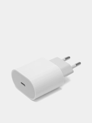 Адаптер питания для iPhone (Айфон), быстрая зарядка, Type-C, 20 W