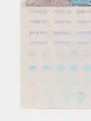 Белый наборы наклеек 71 вид, размер листа от 13*10 см