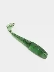 Зеленый силиконовые приманки RAF, Sw. Tioga 2.0, 50 mm, 10 штук, виброхвост