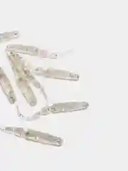 Серебряный силиконовые приманки RAF, Polaris 2.0, 50 мм, 13 штук, 16 цветов