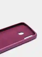 Пурпурный чехол силиконовый Silicone Cover Case для Samsung Galaxy A6S, M20