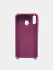 Пурпурный чехол силиконовый Silicone Cover Case для Samsung Galaxy A6S, M20