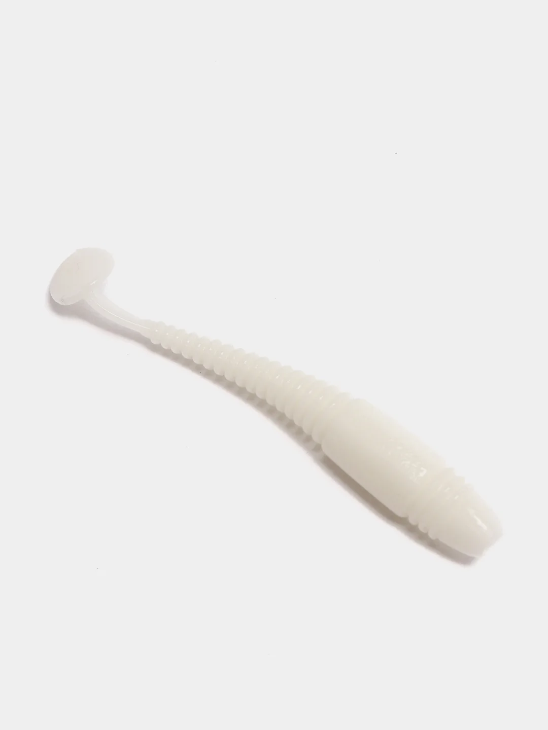 Белый силиконовые приманки RAF, Sw. Tioga 2.0, 50 mm, 10 штук, виброхвост