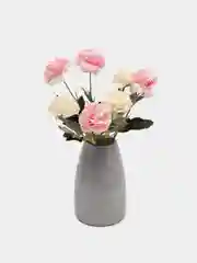 Конфетный искусственные цветы, гвоздики