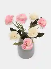 Конфетный искусственные цветы, гвоздики