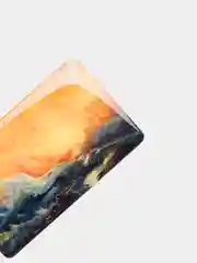 Белый 3d наклейки-стикеры на телефон "Картины всего мира"