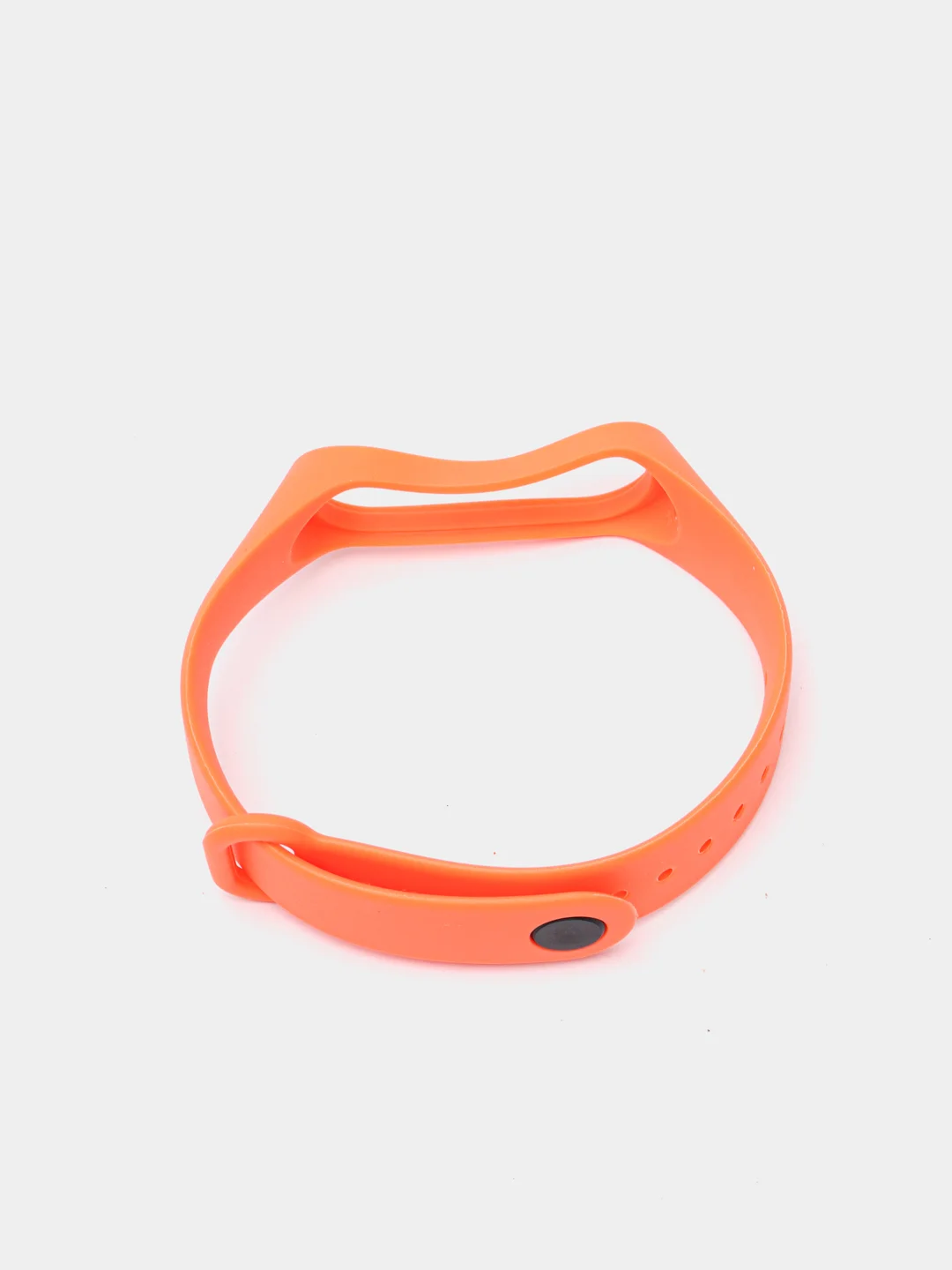 Оранжевый ремешок силиконовый для браслета Xiaomi Mi Band 3, 4