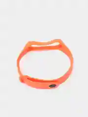 Оранжевый ремешок силиконовый для браслета Xiaomi Mi Band 3, 4