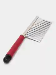Нож фигурный для нарезки картофеля фри / рифленый нож кухонный / нож волнистый, слайсер