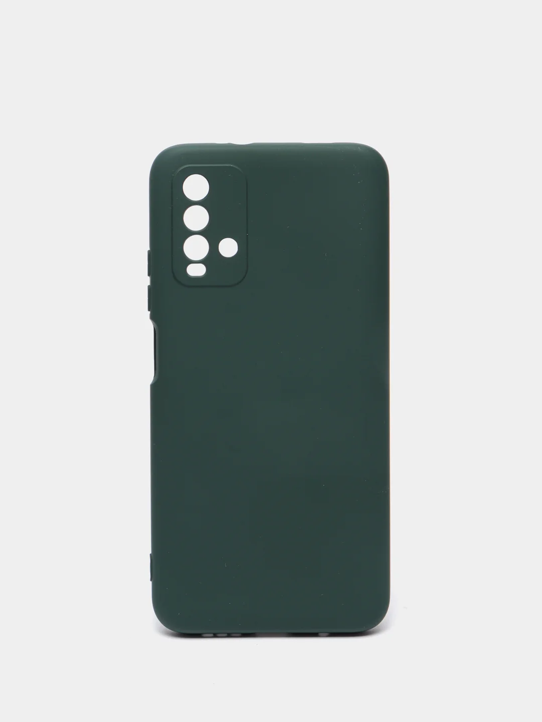 Тёмно-зелёный чехол для Xiaomi Redmi (Сяоми Редми) 9T Silicone Cover, силиконовый