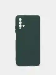 Тёмно-зелёный чехол для Xiaomi Redmi (Сяоми Редми) 9T Silicone Cover, силиконовый