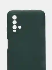 Тёмно-зелёный чехол для Xiaomi Redmi (Сяоми Редми) 9T Silicone Cover, силиконовый