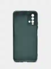 Тёмно-зелёный чехол для Xiaomi Redmi (Сяоми Редми) 9T Silicone Cover, силиконовый