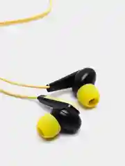Желтый наушники вакуумные c микрофоном Joove Music (гарнитура ) для Android/Андроид