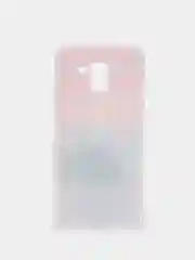 Лавандовый чехол Samsung Galaxy J6 2018, Самсунг Галакси Джи6 2018 силиконовый с рисунком