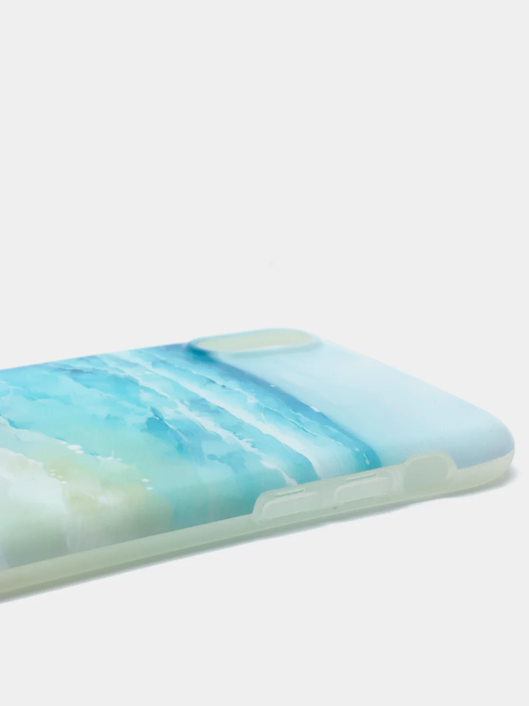 Серебряный чехол для iPhone X/XS, XS Max, XR "Девушки и принты"