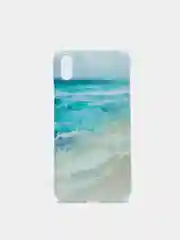 Серебряный чехол для iPhone X/XS, XS Max, XR "Девушки и принты"
